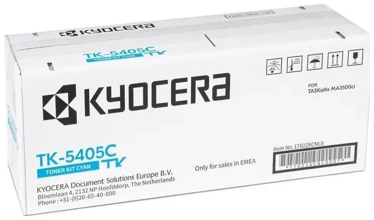 Kyocera Тонер-картридж TK-5405C для TASKalfa MA3500ci голубой (10000 стр.)