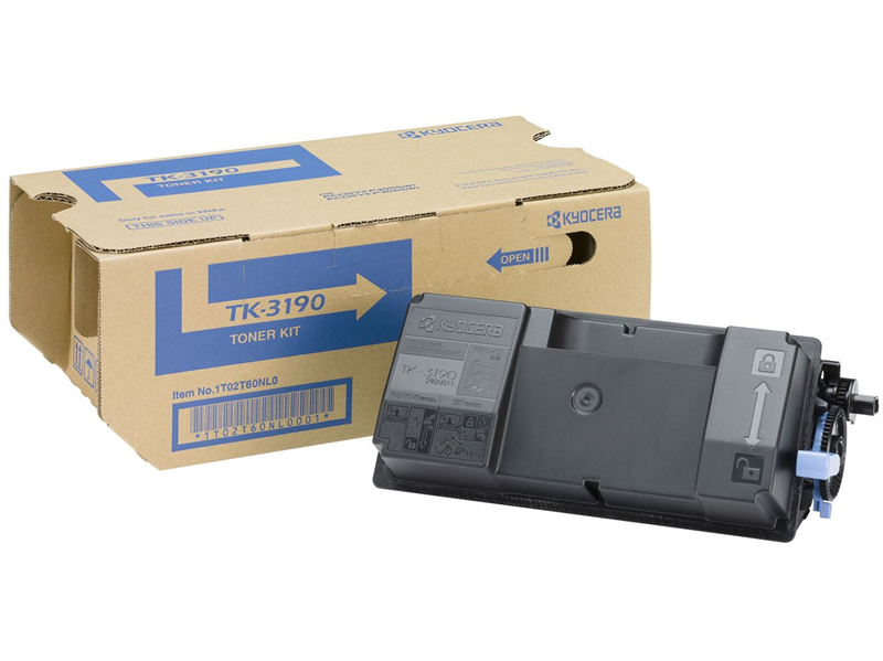 Kyocera Тонер-картридж TK-3190 для P3055dn/P3060dn/P3155dn/P3260dn/M3655idn/M3660idn/M3860idn/M3860idnf (25000 стр.)