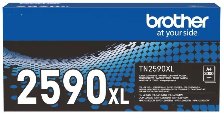 Brother TN-2590XL Картридж для Brother DCP-L2600/DCP-L2622/DCP-L2640/HL-L2402/HL-L2442/HL-L2460 (3 000 стр.)