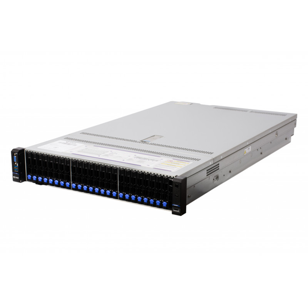 SNR-SR2425LS-NV Rack 2U, 2xXeon LGA4677, 32xDDR5/5600MHz(upto 8TB), 24xHDD SFF SATA/SAS/NVMe + 2xSFF rear, 2x M.2 (2280 / 22110), noRAID, 5xPCIe 5.0/4.0, 2x1300W, Rails