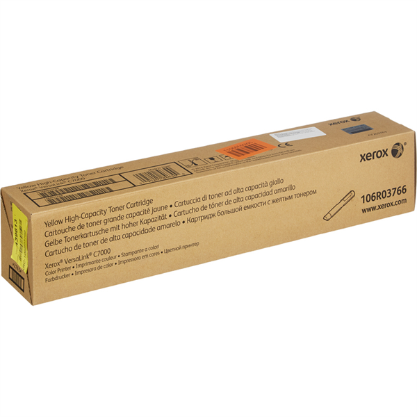 Принт-картридж Xerox VL C7000 (10,1K стр.), желтый