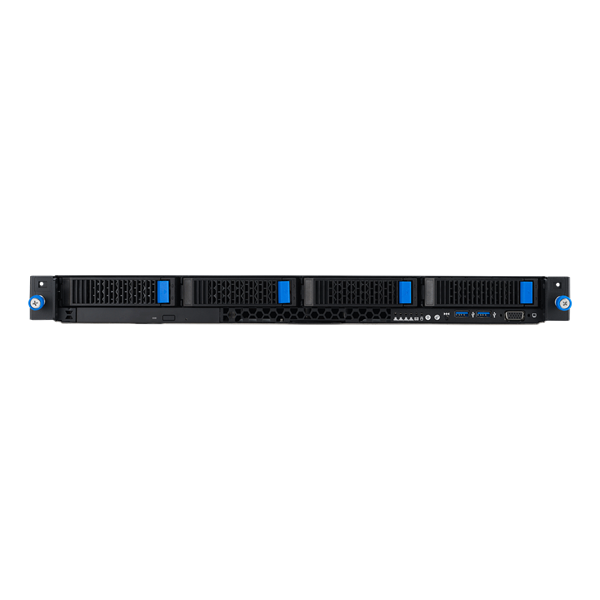 ASUS RS300-E12-RS4 1U, 1x Socket LGA1700  E-2400, 4 x DDR5 UDIMM ECC, 4 x 3.5'' (SATA/SAS/NVMe) HotSwap, Intel; RAID 0, 1, 5, 10, 1xPCI-Ex16, 1xPCI-Ex8, 1xPCI-Ex4, ASMB11-iKVM, 2x 450W 80 PLUS Gold