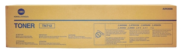 Konica Minolta toner cartridge TN-712 for bizhub 654/754 40 800 pages
