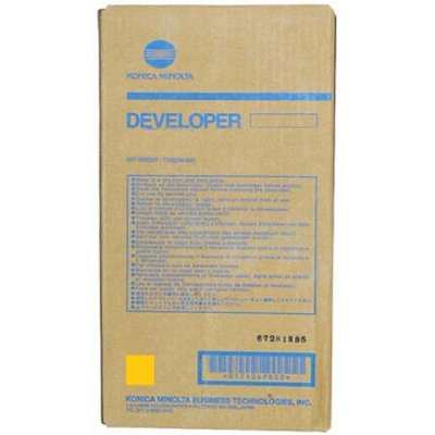 Konica Minolta developer DV-614Y yellow bizhub PRO C1060L/C1060/C1070(P)/C71hc/C2060L/C2060/C2070(P)/C3070L/C3070/C3080(P)/C83hc 1 200 000 pages