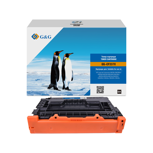 G&G GG-CF237X черный (25000стр.) для HP LJ M608n/M608dn/M609x/M631h/M631z/M632h/M633