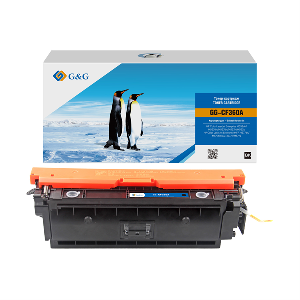 G&G GG-CF360A черный (6000стр.) для HP CLJ M552dn/M553dn/M553N/M553x