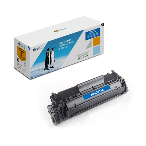 G&G GG-Q2612A черный (2000стр.) для HP LJ 1010/1012/1015/1018/1020/1020Plus/1022/3015/3020
