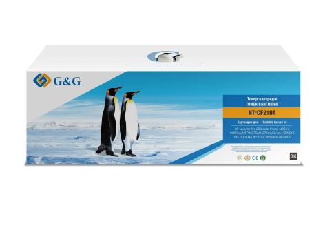 G&G GG-CF210A черный (1600стр.) для HP LJ Pro 200 color Printer M251n/nw/MFP M276n/nw, LBP7100Cn/7110Cw