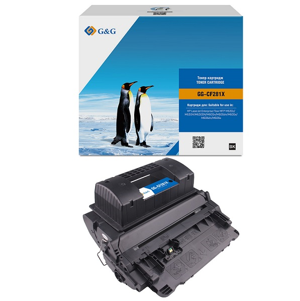 Cartridge G&G 81X для HP LJ M605/M606/M630 25 000 стр  аналог CF281X  гарантия 36 мес.
