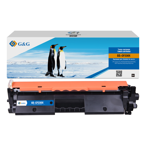 G&G GG-CF230X черный (3500стр.) для HP LJ Pro M203d/M203dn/M203dw;MFP M227fdn/M227fdw/M227sdn