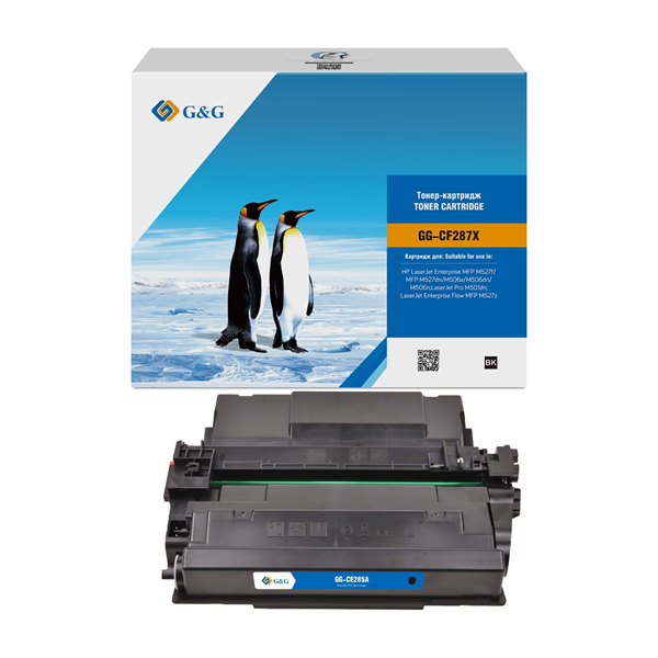 G&G GG-CF287X черный (18000стр.) для HP LJ M501/M506dn/M506n/M506x/n/dn, MFP M527z/f/dn
