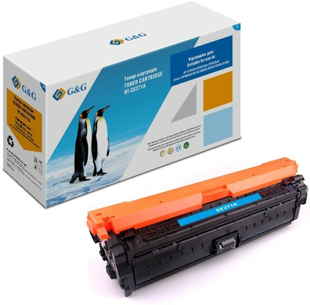G&G GG-CE271A голубой (15000стр.) для HP LJ Ent CP5525