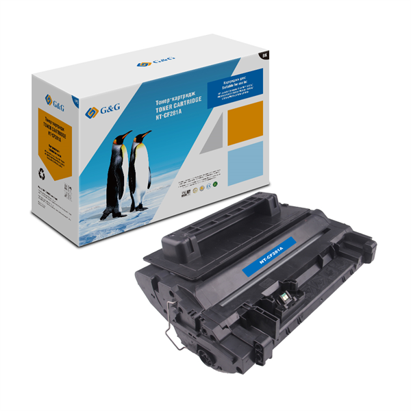 Cartridge G&G 81A для HP LJ M630/M604/M605/M606, с чипом 10 500  аналог CF281A  гарантия 36 мес.