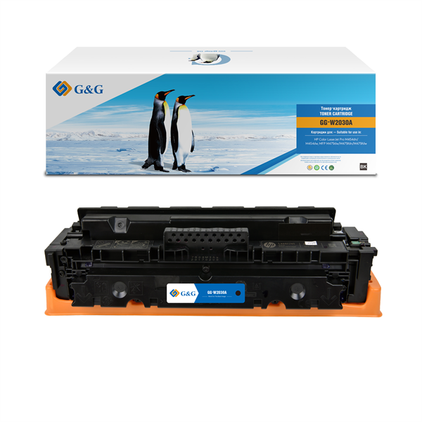G&G GG-W2030A 415A черный (2400стр.) для HP LJ M454/MFP M479