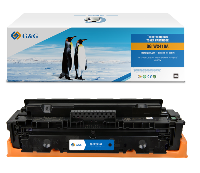 G&G GG-W2410A черный (1050стр.) для HP Color LaserJet Pro M155;MFP M182nw/M183fw