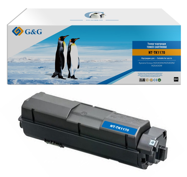 G&G GG-TK1170 черный (7200стр.) для Kyocera Ecosys M2040DN/M2540DN/M2640IDW