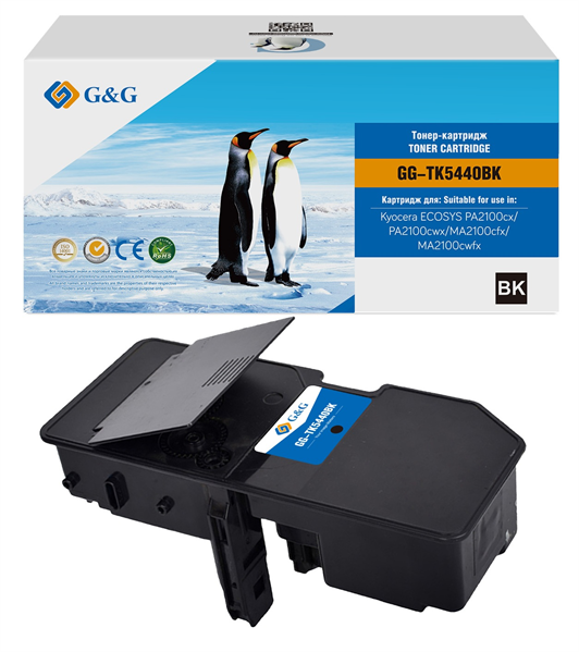 G&G GG-TK5440BK TK-5440K черный (2800стр.) для Kyocera Ecosys PA2100cx/PA2100cwx/MA2100cfx/MA2100cwfx
