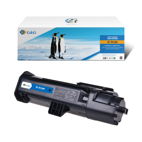 G&G GG-TK1200 черный (3000стр.) для Kyocera ECOSYS P2335d/P2335dn/P2335dw/M2235dn/M2735dn/M2835dw