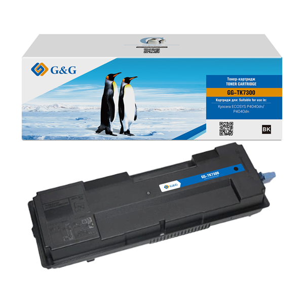G&G toner-cartridge для Kyocera ECOSYS P4040dn/P4040dn с чипом 15 000 стр. TK-7300 1T02P70NL0 гарантия 36 мес.распродажа остатков