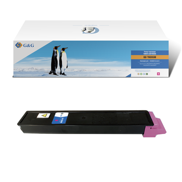 G&G GG-TK895M пурпурный (6000стр.) для Kyocera Mita FS C8020/C8020MFP/C8025/C8025MFP/C8520/C8520MFP/C8525/C8525MFP
