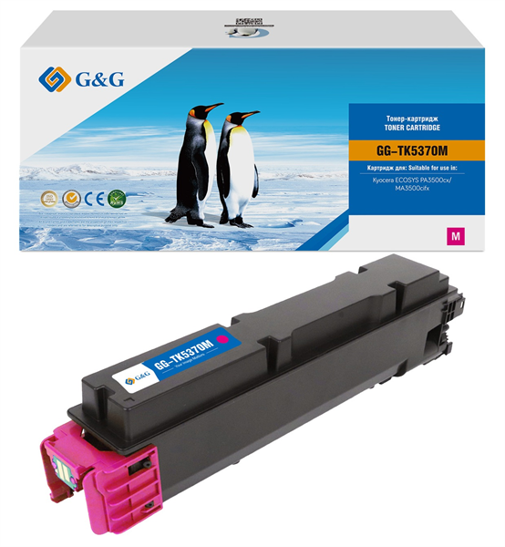 G&G GG-TK5370M TK-5370M пурпурный (5000стр.) для Kyocera ECOSYS PA3500cx/MA3500cifx