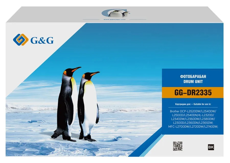 G&G GG-DR2335 ч/б:12000стр. для L2500/2520/2540/HL2300/2340/2360/MFC2700 Brother