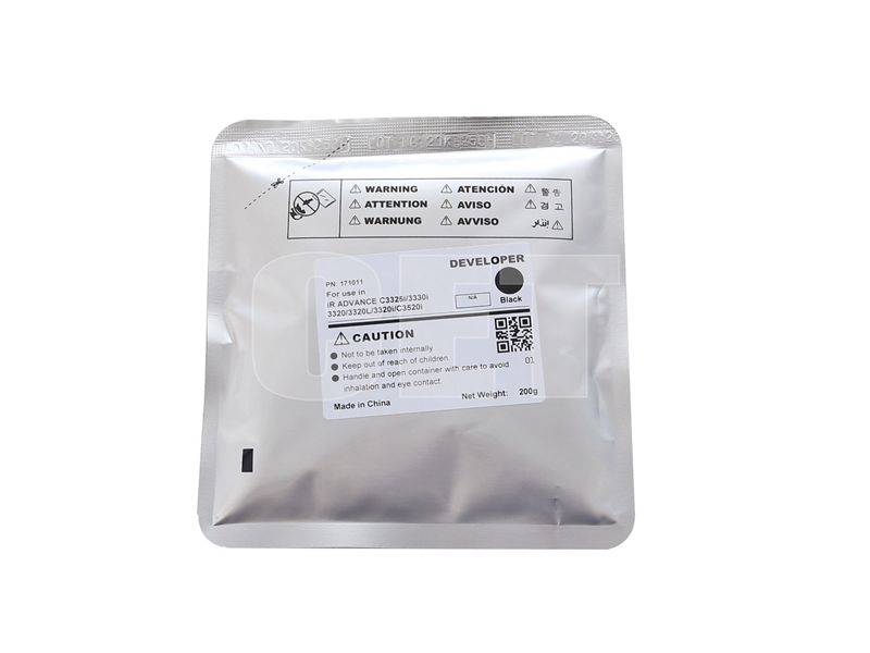 Девелопер для CANON iR ADVANCE C3320/3325i/3330/3525i/3530i (CET) Black, 200г, 240000 стр., CET171011