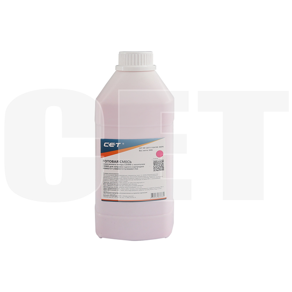 Тонер CE08M(CPT)+носитель CE08D для XEROX WorkCentre 7525 (Japan) Magenta, 360г/бут, CET111041M-360N