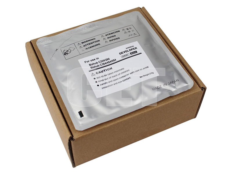 Девелопер для KONICA MINOLTA Bizhub C224/C284/C364/C454/C554 (CET) Black, 210г/пак, 590000 стр., CET8125