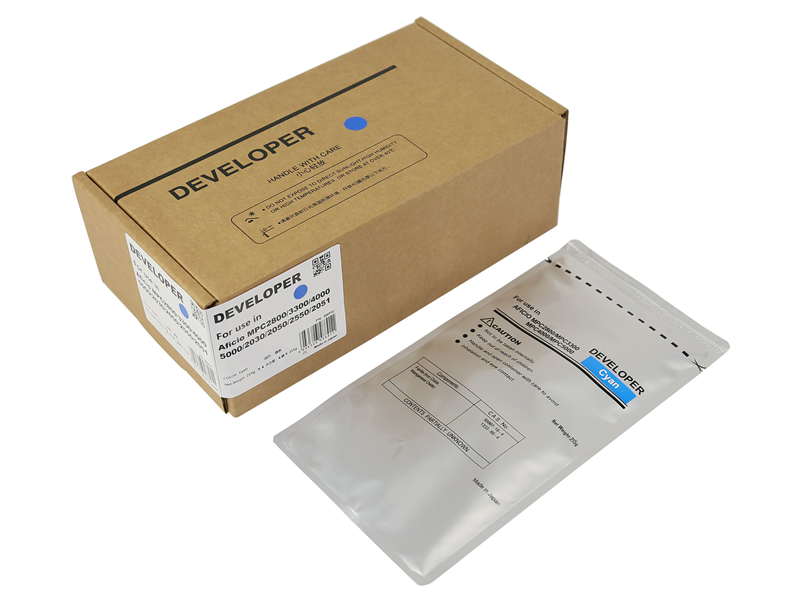 Девелопер для RICOH Aficio MPC2800/3300/2030/2550/2051/2551 (CET) Cyan, 215г, 240000 стр., CET8891C