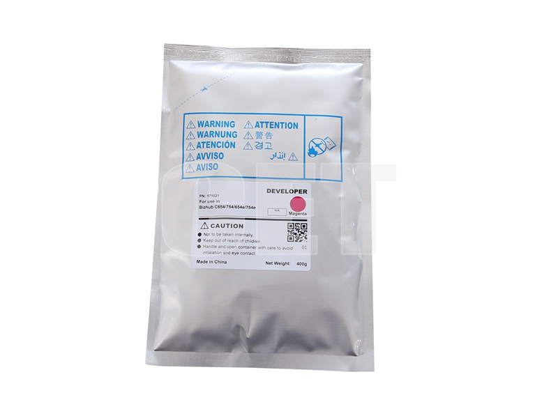 Девелопер для KONICA MINOLTA Bizhub C654/C754/C654e/C754e (CET) Magenta, 400г, 155000 стр., CET171021