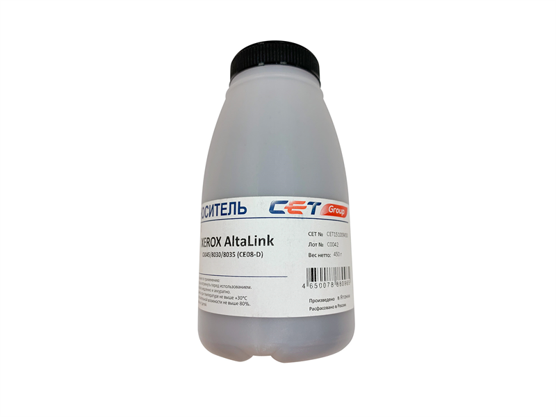 Носитель (девелопер) CE08-D для XEROX AltaLink C8045/8030/8035, Color C60/70 (Japan), 450г/бут, (унив.), CET151009450