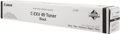 C-EXV 49 Black for iR ADVANCE C3320/C3320i/C3325i/C3330i (36 000 pgs.)