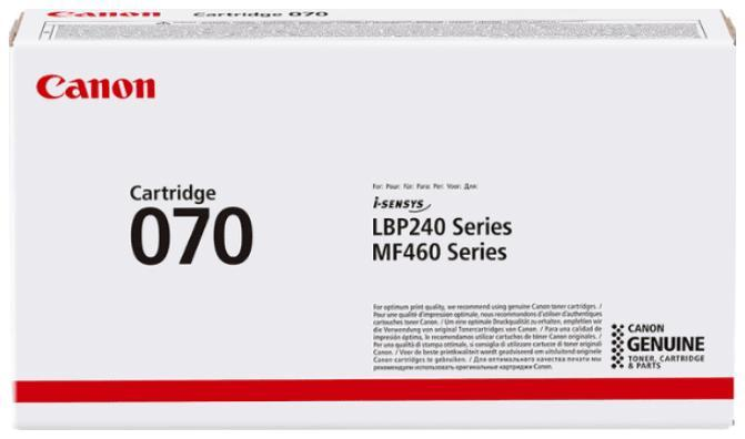 Canon CRG 070 BK for MF461w / 463dw / 465dw / LBP243dw / 246dw Black (3000 pgs.)