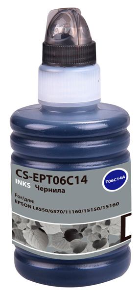 Cactus CS-EPT06C14 112BK черный пигментный 140мл для Epson L6550/6570/11160/15150/15160