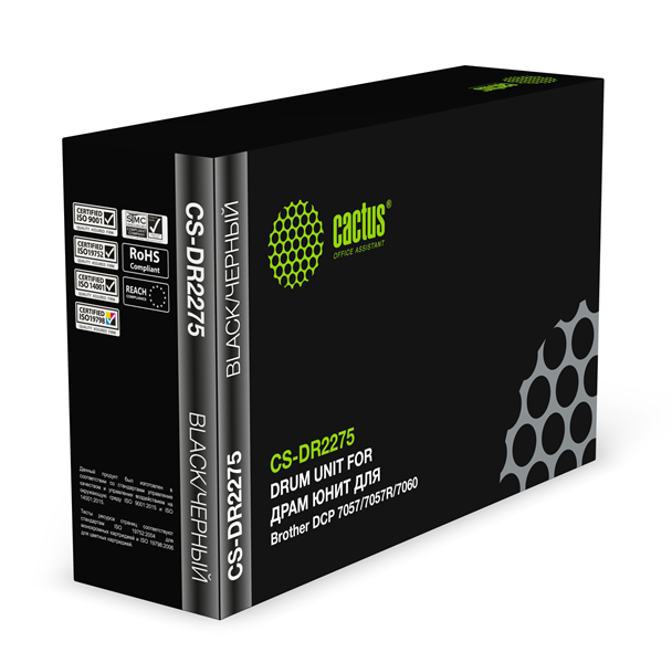 Cactus CS-DR2275 DR-2275 черный ч/б:12000стр. для DCP 7057/7057R/7060 Brother