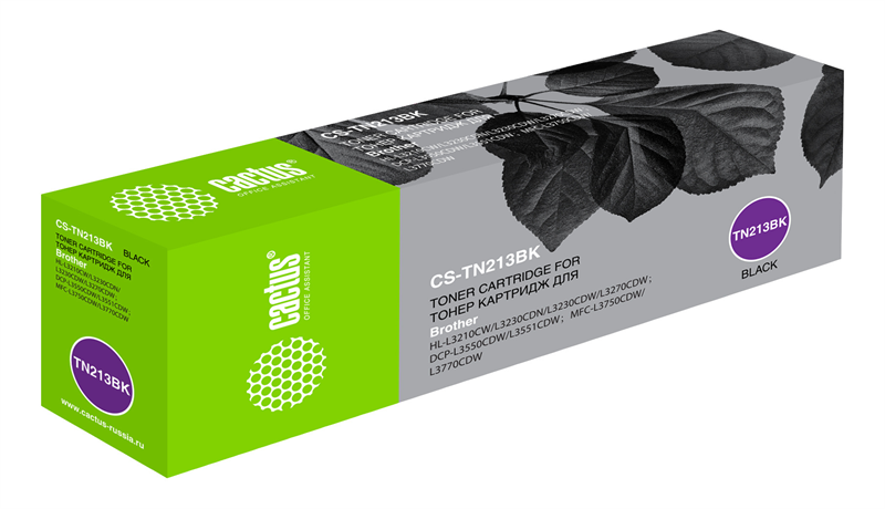 Cactus CS-TN213BK TN-213B черный (1400стр.) для Brother HL 3230/DCP3550/MFC3770