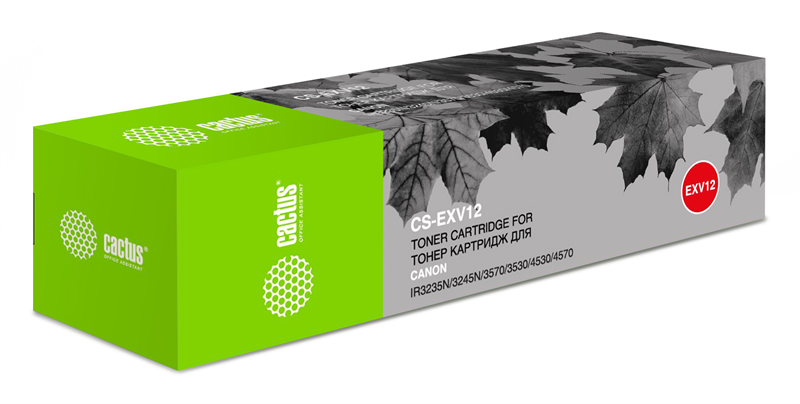 Cactus CS-EXV12 C-EXV12 черный (24000стр.) для Canon IR3035/3045/3530