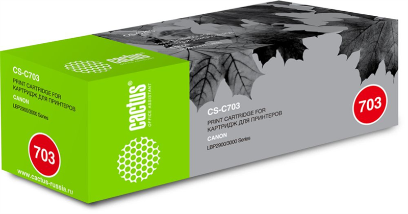 Cactus CS-C703 703 черный (2000стр.) для Canon LBP2900/3000Series