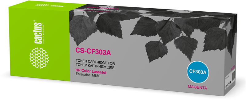 Cactus CS-CF303A CF303A пурпурный (32000стр.) для HP CLJ Ent M880/M880z/M880z+