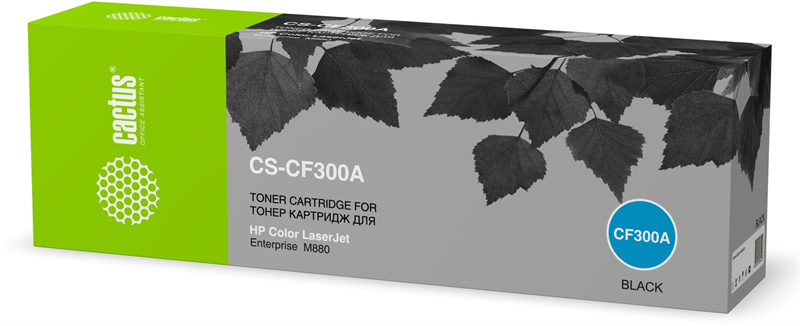 Cactus CS-CF300A CF300A черный (29500стр.) для HP CLJ Ent M880/M880z/M880z+