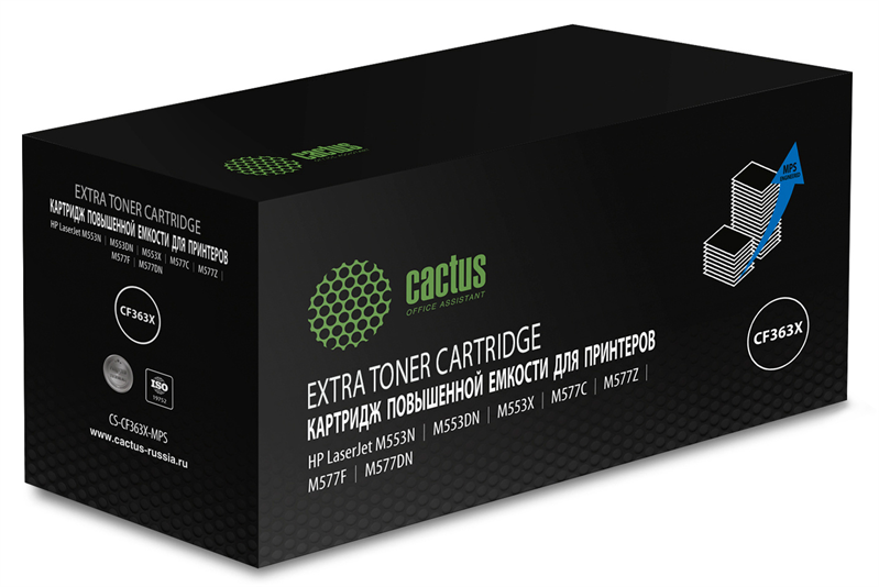Cactus CS-CF363X-MPS CF363XX пурпурный (18000стр.) для HP CLJ M552dn/M553dn/M553N/M553x