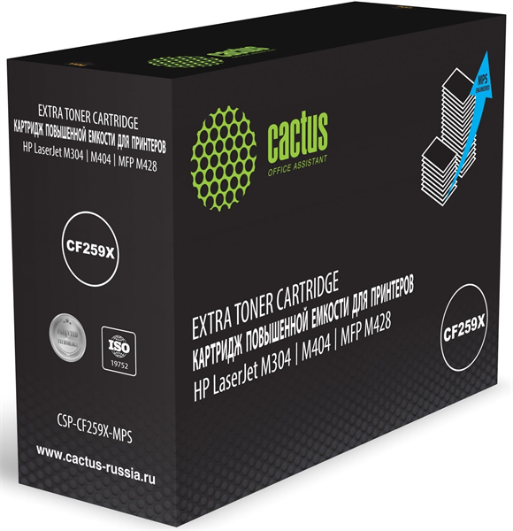 Cactus CSP-CF259X-MPS CF259X черный (15000стр.) для HP LJ M304/M404/MFP M428
