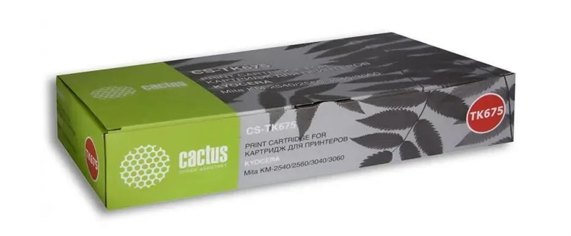 Cactus CS-TK675 TK-675 черный (20000стр.) для Kyocera Mita KM 2540/2560/3040/3060
