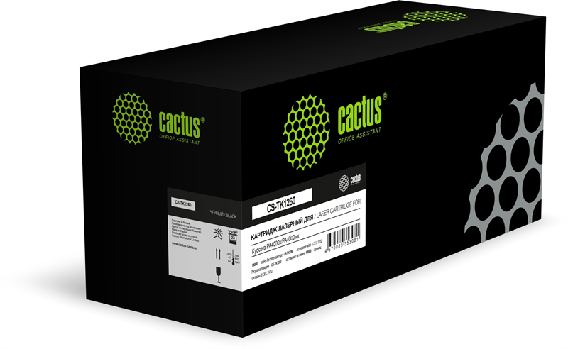 Cactus CS-TK1260 TK-1260 черный (10000стр.) для Kyocera PA4000x/PA4000wx
