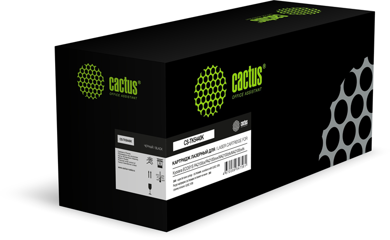 Cactus CS-TK5440K TK-5440K черный (2600стр.) для Kyocera Ecosys PA2100cx/PA2100cwx/MA2100cfx/MA2100cwfx