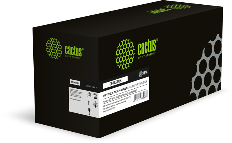 Cactus CS-TK5370K TK-5370K черный (7000стр.) для Kyocera ECOSYS PA3500cx/ECO MA3500cix/MA3500cifx
