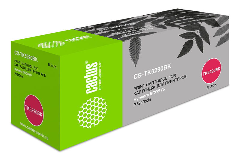 Cactus CS-TK5290BK TK-5290BK черный (17000стр.) для Kyocera Ecosys P7240cdn
