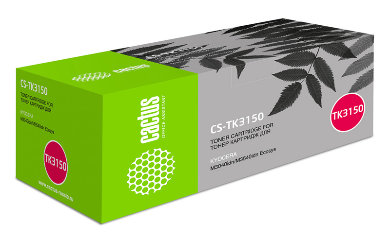Cactus CS-TK3150 TK-3150 черный (14500стр.) для Kyocera Mita M3040idn/M3540idn Ecosys