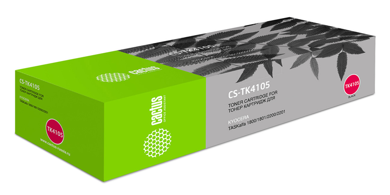 Cactus CS-TK4105 TK-4105 черный (15000стр.) для Kyocera Mita TASKalfa 1800/2200/1801/2201